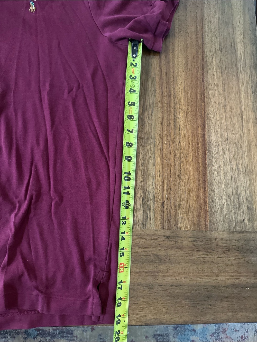 Polo Ralph Lauren Burgundy Short-Sleeve Polo - Picture 7 of 7